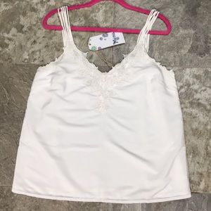 Show Me Your Mumu White Camisole